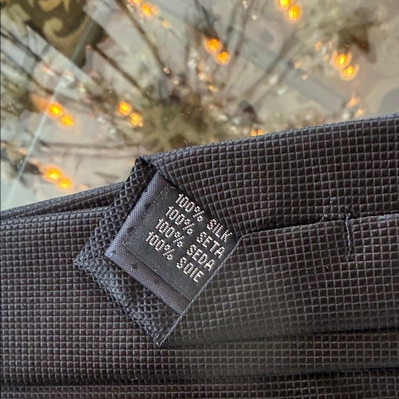 NWT YSL Men's Black Tie - Picture 3 of 5